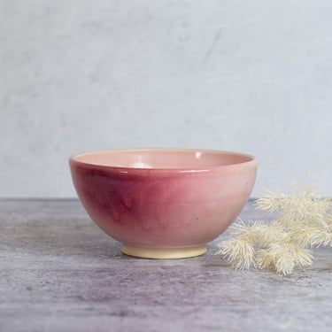 Small Pink Bowl | Magenta Glaze | Ceramic Catchall | Modern Pottery | Gift for Her | Food Blogger | Food Stylist | Cereal Bowl | Soup Ramen 