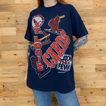 St. Louis Cardinals Vintage Baseball Team MLB Tee Shirt T-Shirt 