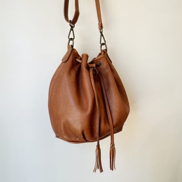 Ginger Drawstring Bucket Bag