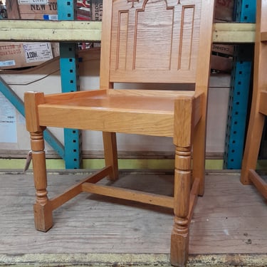 Oak Church Chair