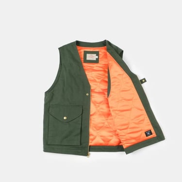 Dehen 1920 Cargo Vest - Spruce on Garmentory