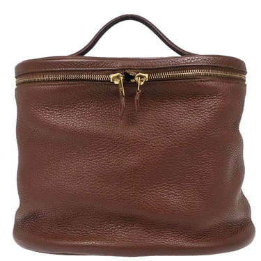 Hermes Sienne Taurillon Clemence Inter City Vanity Handbag