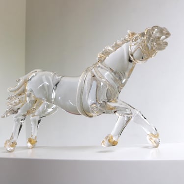 Vintage Otagiri Kinetic Sculpture Rocking Horse c. 1977 made