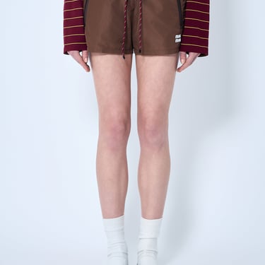 Miu Miu Women Tec Canvas Shorts