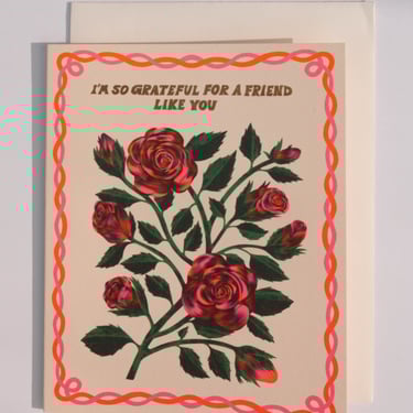 Grateful Roses Card