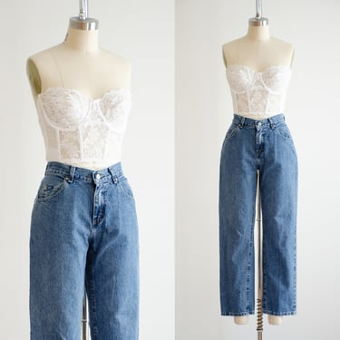straight leg jeans 90s vintage Lee high waisted jeans 