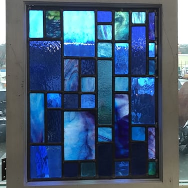 Stained Glass Art “Blue” (Seattle)