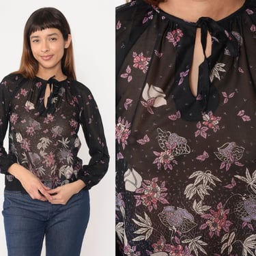 Flora burnout shirt – The Style Attic