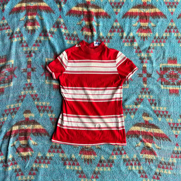 Vintage 70s Well Worn Striped Bobbie Brooks Shirt 