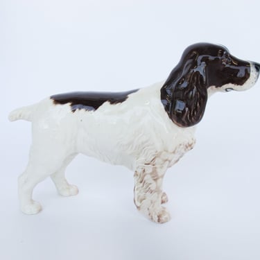 Beswick England Porcelain English Spaniel Dog Sculpture Figure 