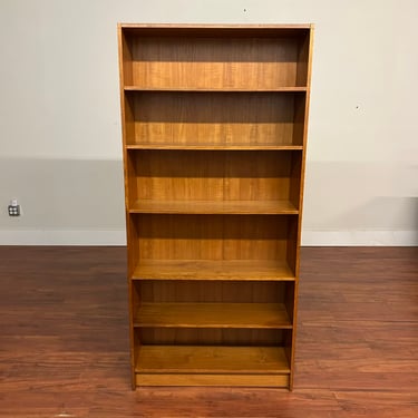 Danish Modern Teak Tall Bookcase
