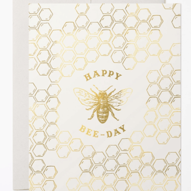 Happy Bee-Day Greeting Card