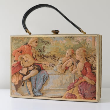 Vintage Tapestry Handbag 