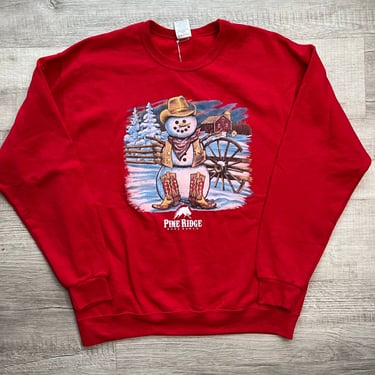 Vintage Pine Ridge Dude Ranch Crewneck Sweatshirt