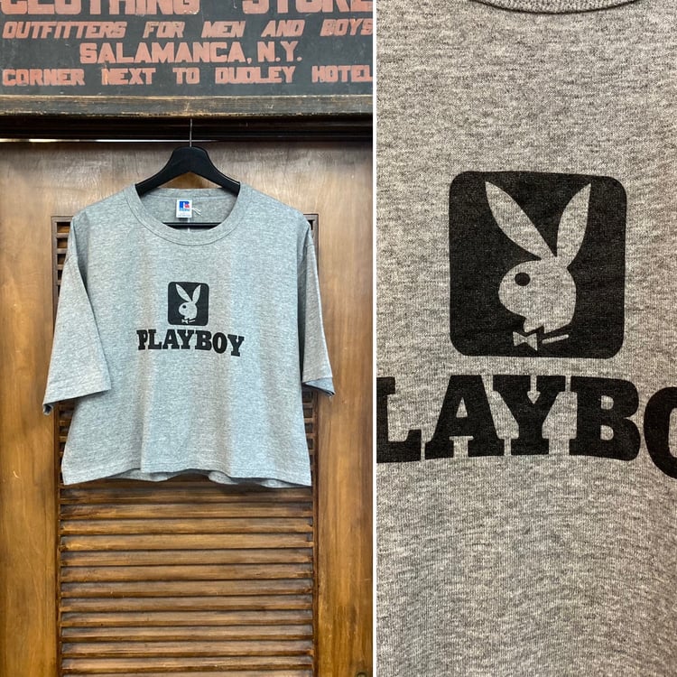 断捨離中　80s playboy シャツ xs2x