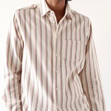 Far Afield Classic Shirt - White Kuki Stripe