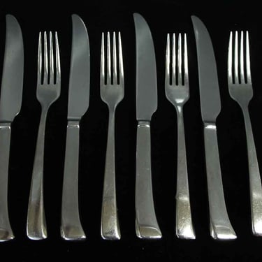 Waldorf Astoria 8 Piece Dinner Fork & Knife Set