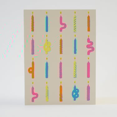 Birthday Candle Card