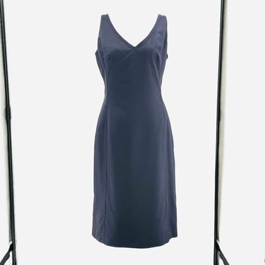 Piazza Sempione Designer Dress in Midnight Blue Size 44 