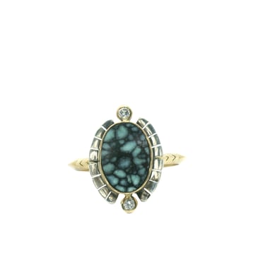 SECONDS JEWELRY: La Luz Ring - Vista Grande Variscite