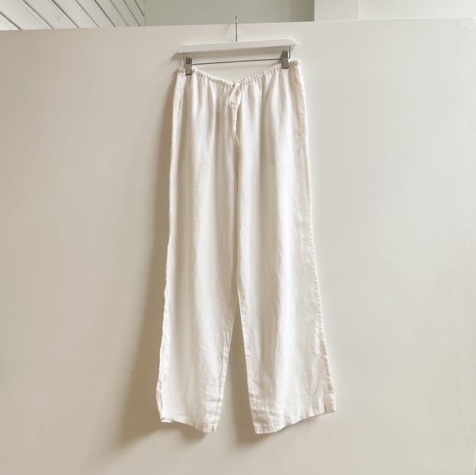 Vintage Cloud Relaxed Linen Trouser