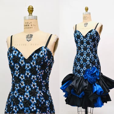 open lace back dress 1920s Sequin Backless Formal Dress main image 0