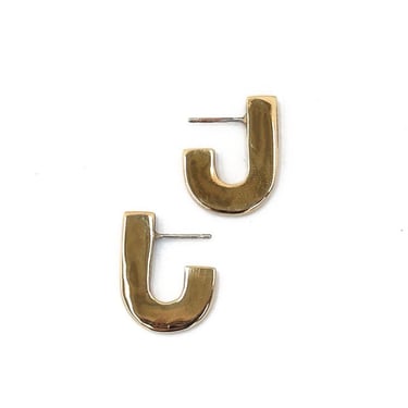 Tiro Tiro Juxta Earrings - Brass on Garmentory