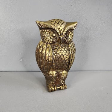 Vintage Brass Owl 