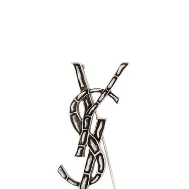 Saint Laurent Women 'Opyum Crocodile' Pin