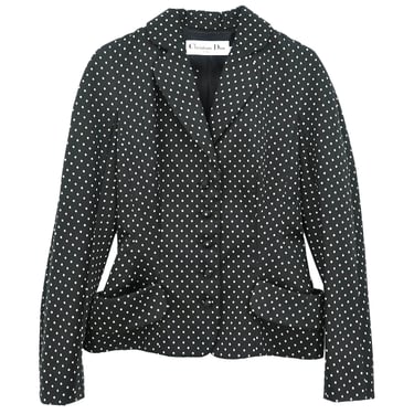 Christian Dior 2009 Single Breasted Jacket Black #38