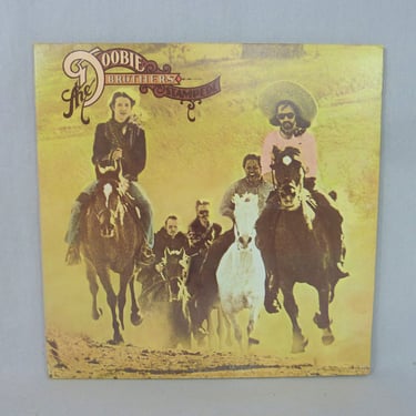 Stampede (1975) by The Doobie Brothers - Vinyl LP Album - Vintage 1970s - Take Me in Your Arms, lite rock 