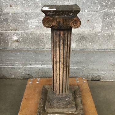 Little Wood Column Plant Stand (Seattle)