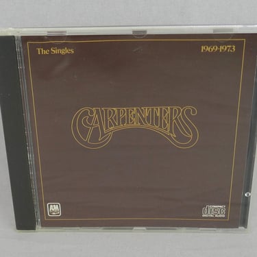 The Singles 1969-1973 (1973) by The Carpenters on CD - best of greatest hits compilation 