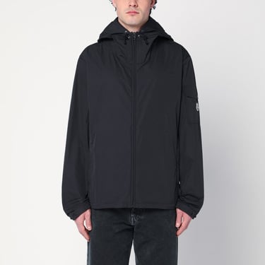 Moncler Black Hooded Jacket Men