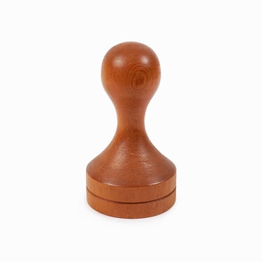 1967 Oversized Teak Chess Piece Pawn 