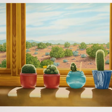 Four Cacti by Lorna Patrick 