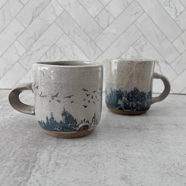 Ceramic coffee mug, Coffee lover gift, Unique mugs, Gifts for her, Pottery mug, Handmade gift 