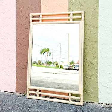 Ficks Reed Rattan Mirror