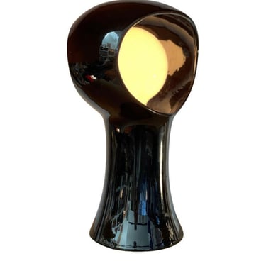 Mid-Century Modern Ceramic Large Bulb Lamp 