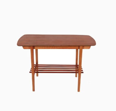Danish Modern Teak &amp; Pine Occasional Table