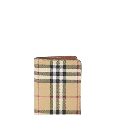 Burberry Women Check Passport Holder