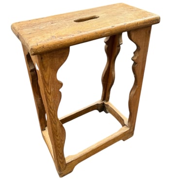 French Pine Stool