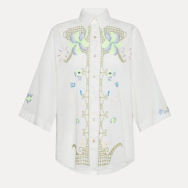 12333_My Shirt - &quot;Eden&quot; Embroidered Shirt - Puro
