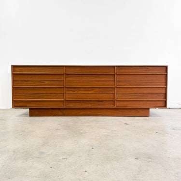 Teak MCM Lowboy Dresser *MESSAGE US for shipping quote* 