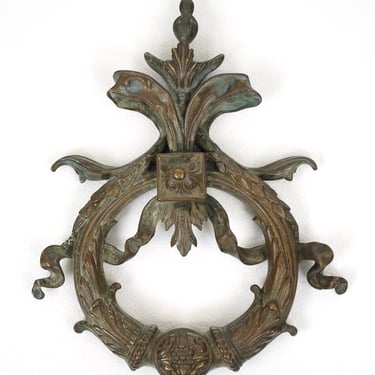 Louis XVI 14 in. Dark Bronze Applique