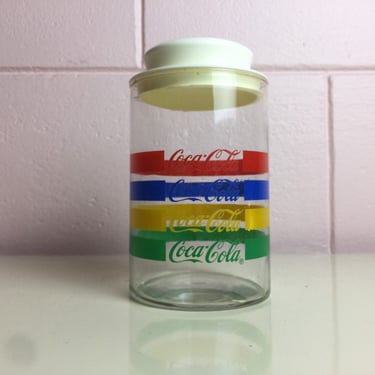 Retro Super Groovy 1980s Coke Canister 