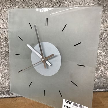 IKEA Skoj Glass Clock (Seattle)