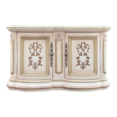 Drexel Cabernet Renaissance Style Sideboard Credenza Cabinet 