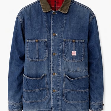 Vintage 1950s TUF-NUT Denim Chore/Engineer Jacket ~ fits