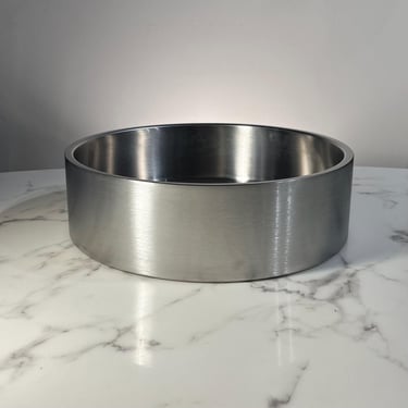 Rare stainless steel bowl for Iitala by Seth Andersson 